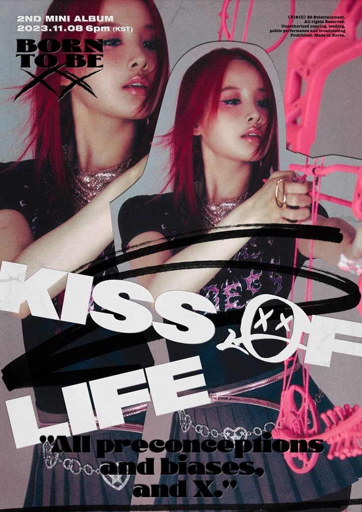 kpopdrama.info KISS OF LIFE、2ndミニアルバム「Born to be XX」のタイトル曲『Bad News』MV公開