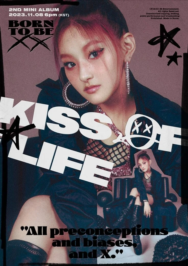 KISS OF LIFE、2ndミニアルバム「Born to be XX」のタイトル曲