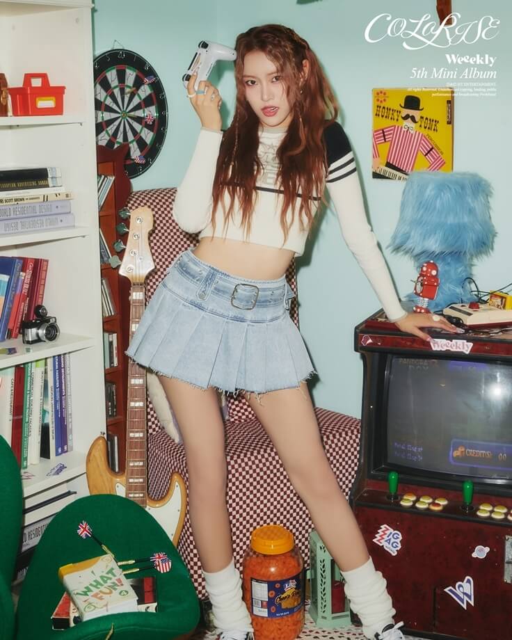 kpopdrama.info Weeekly、5thミニアルバム「ColoRise」のタイトル曲『VROOM VROOM』MV公開