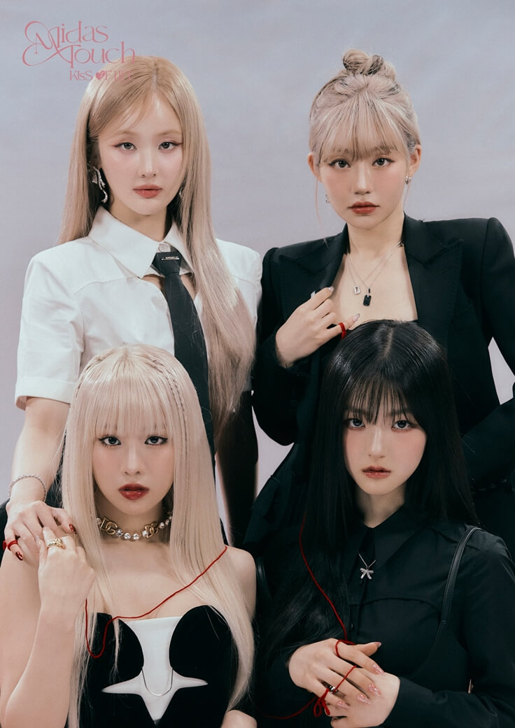 kpopdrama.info KISS OF LIFE、1stシングルアルバムのタイトル曲『Midas Touch』MV公開