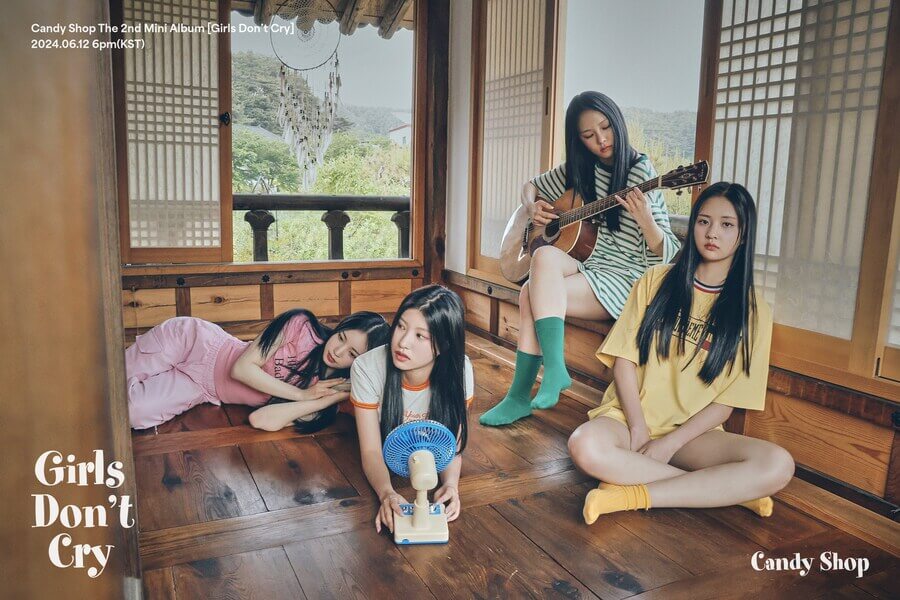 kpopdrama.info Candy Shop、2ndミニアルバム「Girls Don't Cry」のタイトル曲『Don't Cry』MV公開