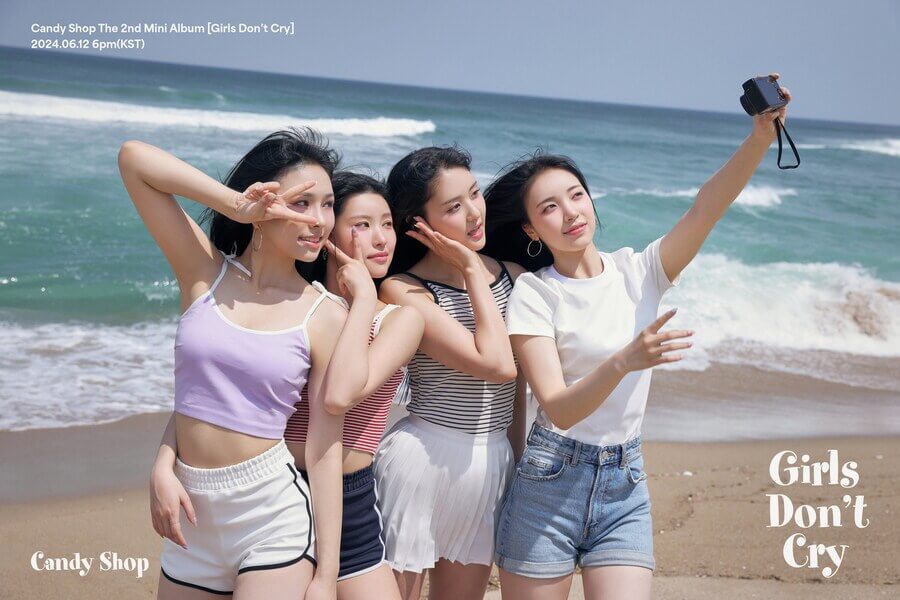 kpopdrama.info Candy Shop、2ndミニアルバム「Girls Don't Cry」のタイトル曲『Don't Cry』MV公開