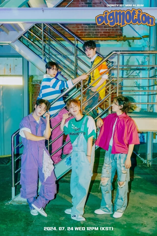 kpopdrama.info 新人ボーイズグループDIGNITY、デビュー曲『冷やして』MV公開 
