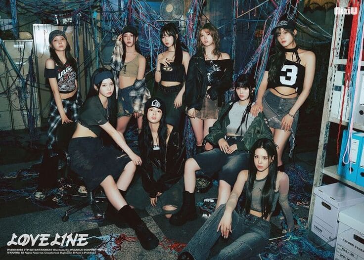 kpopdrama.info NiziU、2ndシングル曲『LOVE LINE（運命線）』MV公開